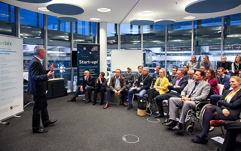 Das 2. futureSAX-Gründerforum fand am 22. März 2018 in der Gläsernen Manufaktur Dresden statt und thematisierte die Finanzplanung von Gründungen.